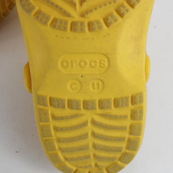 Crocs Kids Classic Neo Puff Clogs Iconic Comfort Canary Yellow Size 11c - Picture 7 of 7